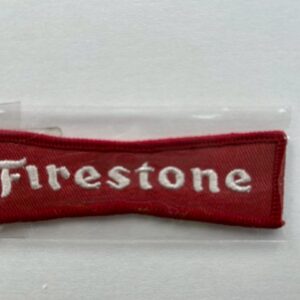 ワッペン/Firestone 赤