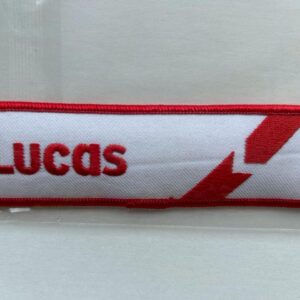 ワッペン/LUCAS 赤