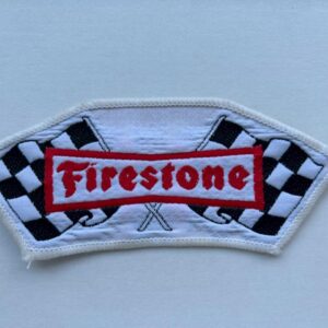 ワッペン/Firestoneチェッカーフラッグ