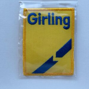 ワッペン/Girling　黄色